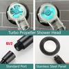 New 3 Modes Shower Head High Pressure Showerhead Portable Filter Rainfall Faucet Tap Bathroom Bath Home Innovative Accessories