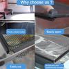 AD23-DIY Magnetic Aquarium Lid Fish Tank Hood Top Cover Anti-Jumping Net Cover Mesh To Protect Fish Jumping Out Of Fish Tan