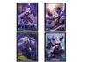Set of 4 Shadowverse EVOLVE Official Sleeves "Laplace Darkness"
