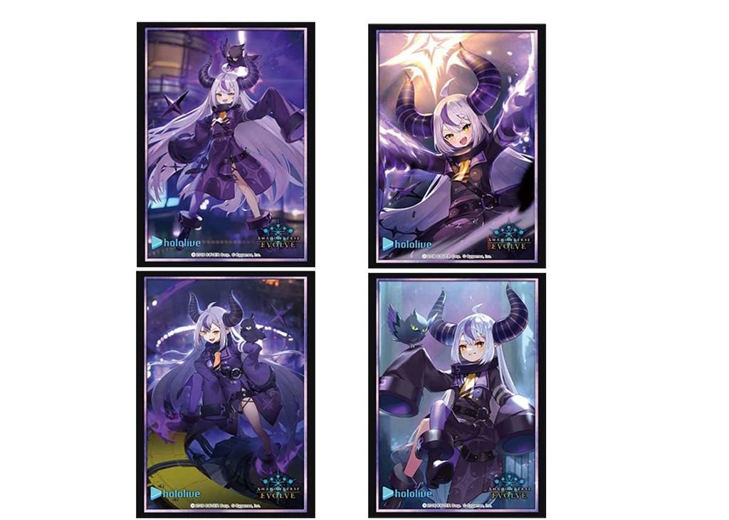 Set of 4 Shadowverse EVOLVE Official Sleeves "Laplace Darkness
