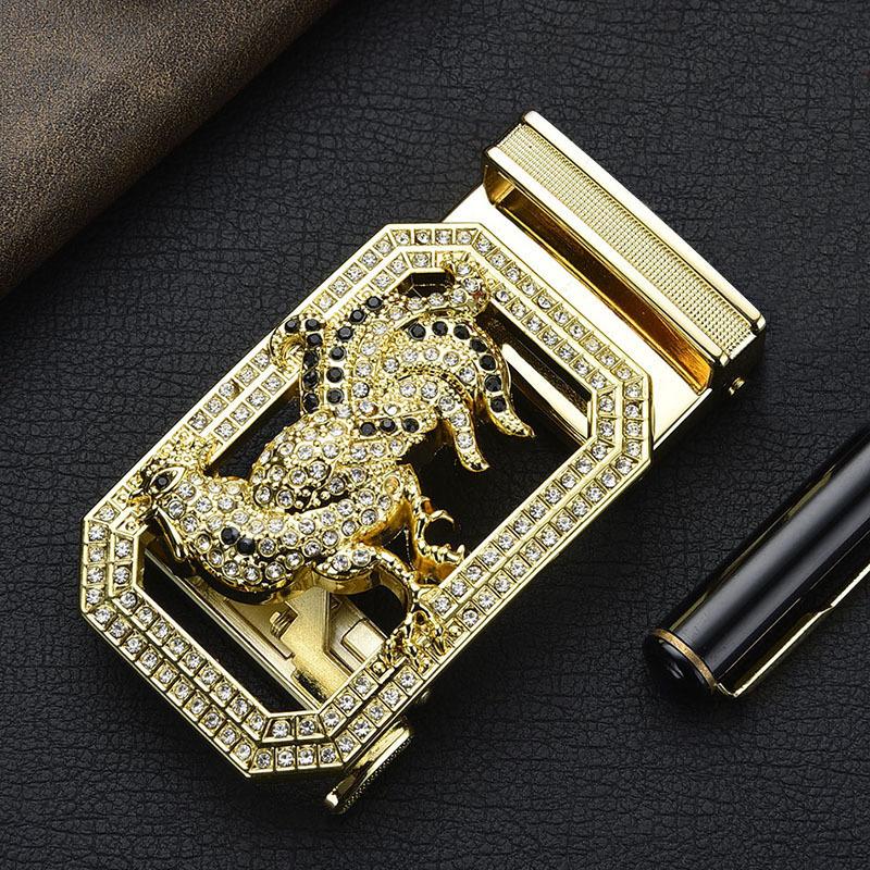 Fibbia per cintura dodici segni zodiacali Meimeier, fibbia per cintura alla moda casual in lega, testa di cintura, fibbia automatica