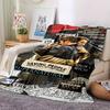 1 buc. Pătură Supernatural 29 Moale Caldă pentru Casă, Birou, Călătorie, Confortabilă pentru Toate Sezoanele, Cadou pentru Pat, Accesoriu Confortabil pentru Birou