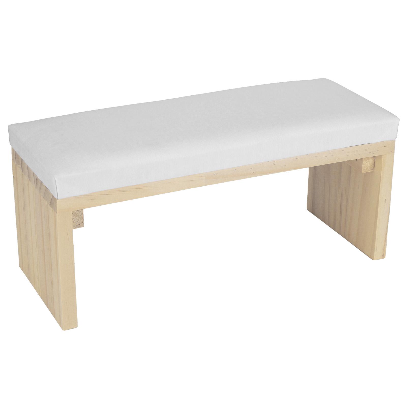 

Подушка для рук для дизайна ногтей, мягкая, из искусственной кожи, деревянная подставка, подушка для подлокотников для маникюрного салона, белая белый