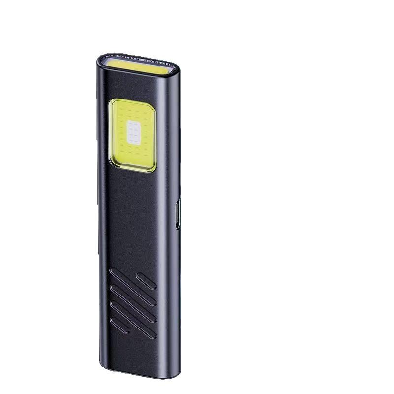 Mini Keychain Flashlight with Magnet Rechargeable Multifunction Torch Lamp Portable Clip on Flashlight Waterproof Camping Light