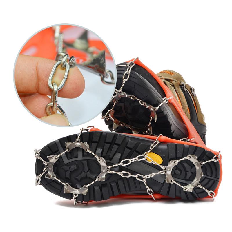 Buy Snow Non Slip Climbing Crampons Cleats Shoe Cover Ice Gripper for