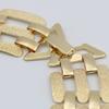 Frosted Texture Interlocking Alloy Necklace Women'S Collarbone Chain Simple Women'S Necklace N676