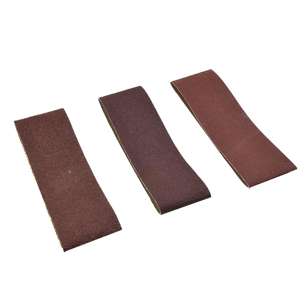 76x533mm Sanding Belt 40/80/120 grit Alumina Sandpaper Abrasive Grinding