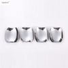 Chrome Carbon Fiber Accessories For Alfa Romeo Giulia 2016 -  Door Handle Bowl Frame Fuel Oil Tank Cap Decoration Cover Trim
