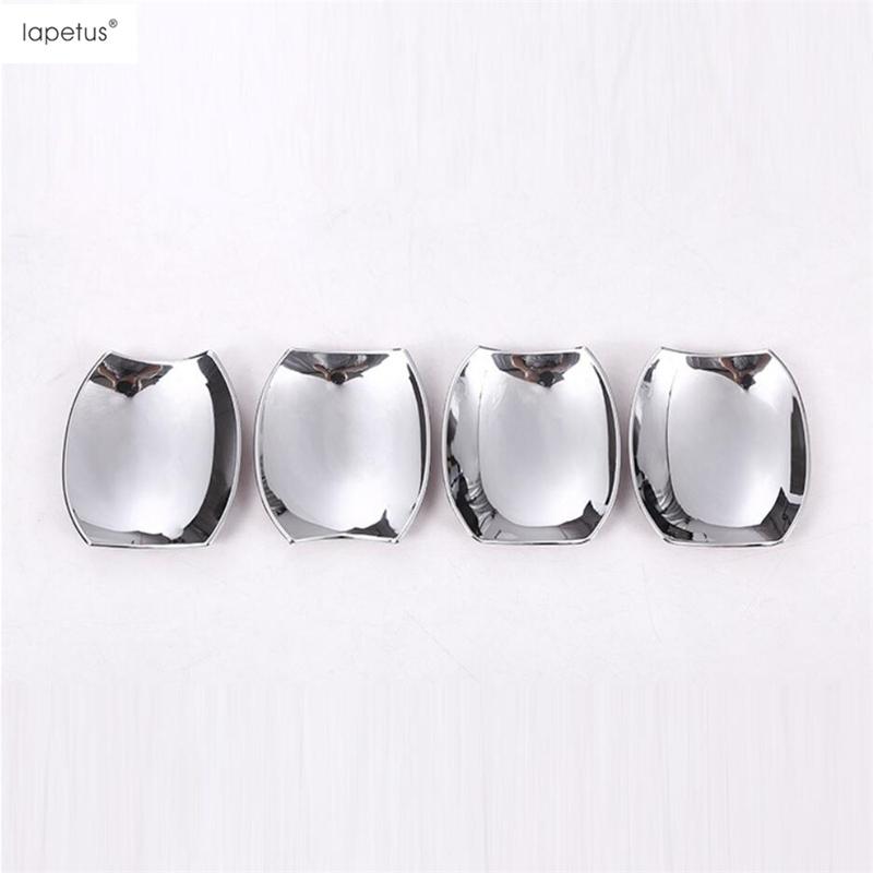 Chrome Carbon Fiber Accessories For Alfa Romeo Giulia 2016 - Door Handle Bowl Frame Fuel Oil Tank Cap Decoration Cover Trim