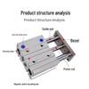 Pneumatic Guided Rod Cylinder