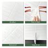 PVC Tile Sticker 2D Print Floor Film Modern Surface Cover  For Wall Floor
