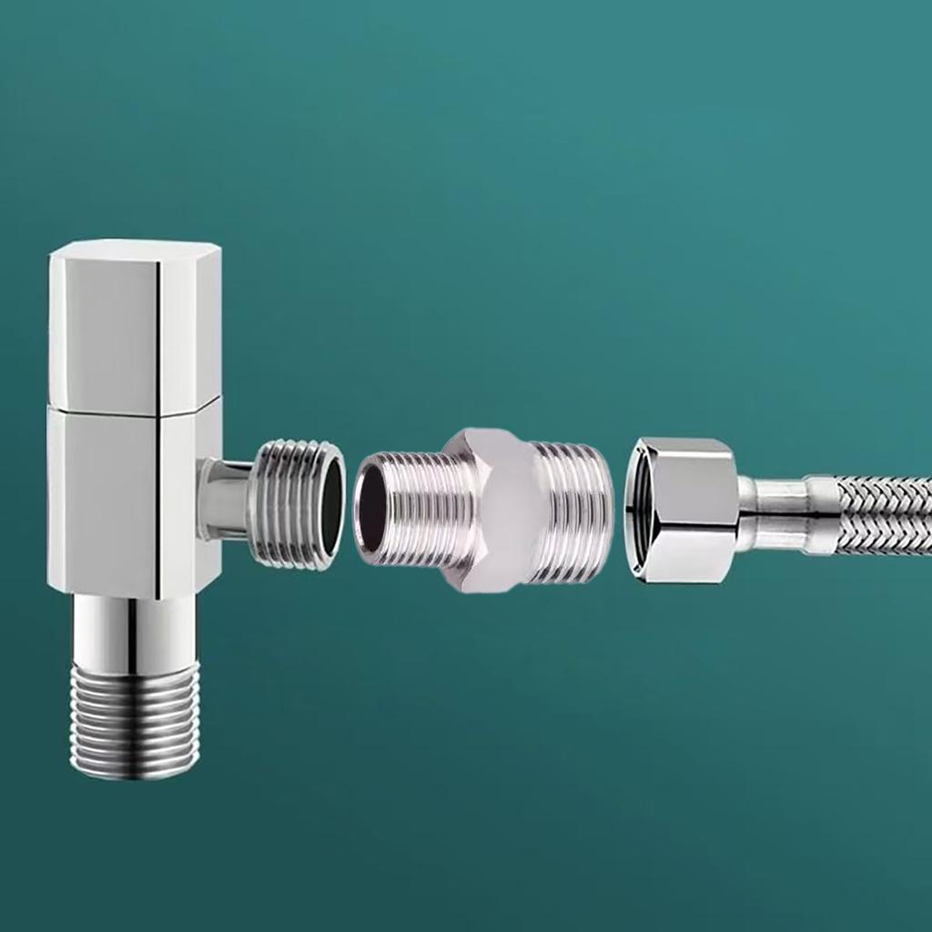 Upgrades Steel Water Pipe Fitting with Leak Proof Designs Steel Pipe Adapter Upgrades for Household & Garden Systems