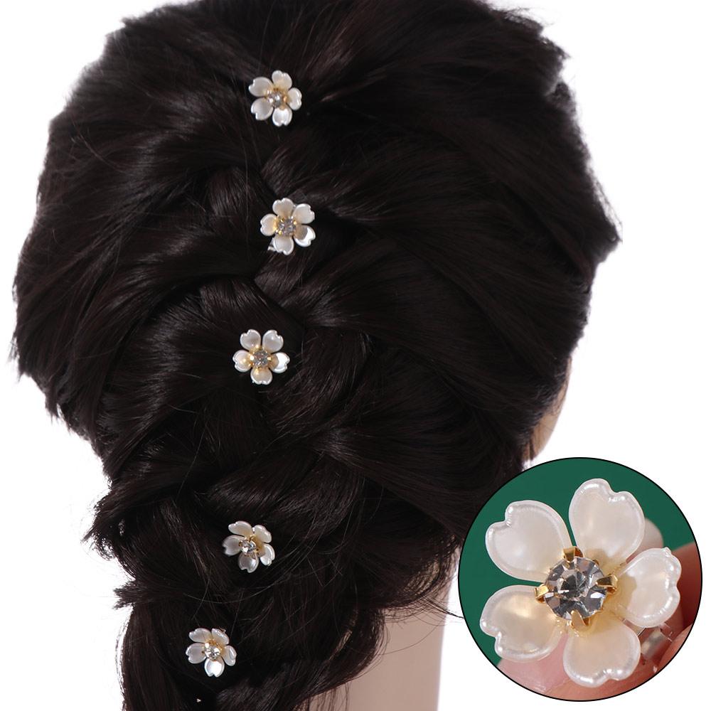 10pcs Metal Cuff Dreadlocks Beads Dread Locks Hair Braid Rings Clips Flower Decor Hair Ring Men