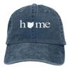 Cotton Denim Cap Home In Ohio State Baseball Dad Cap Adjustable Classic Sports for Men Women Hat Gray One Size