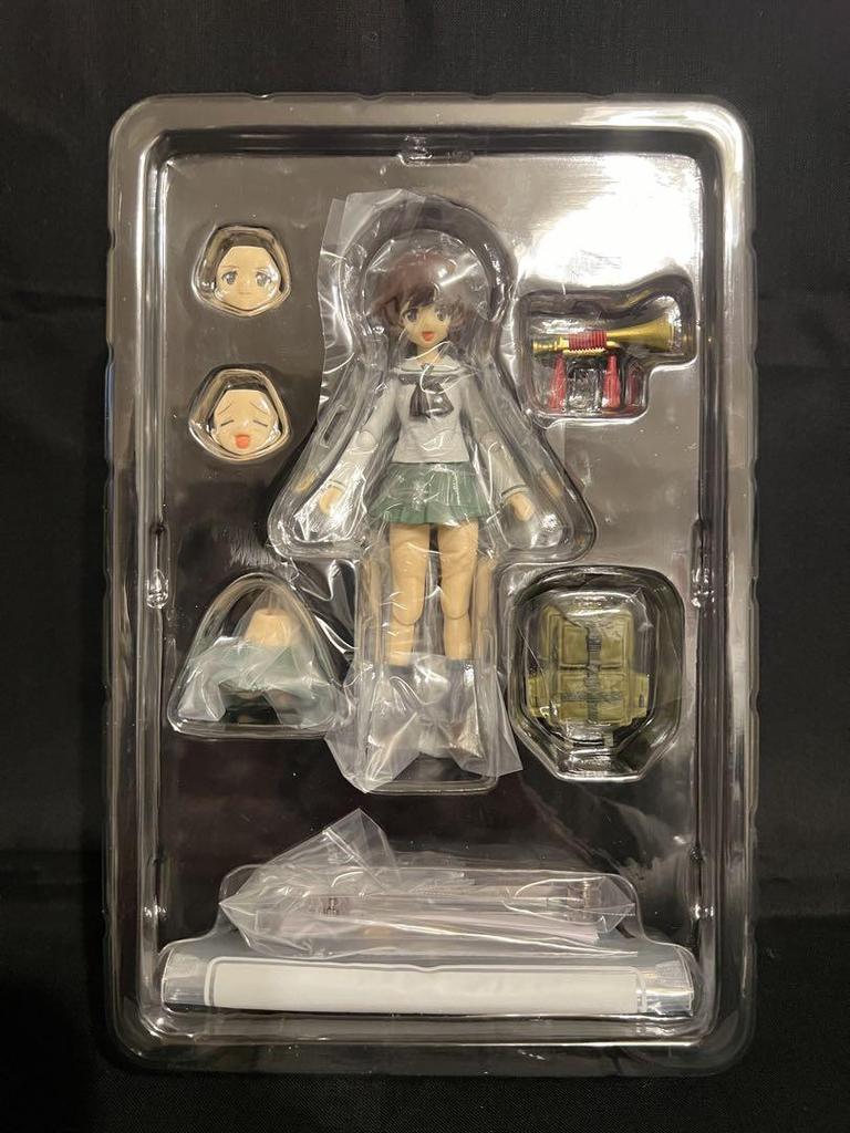 [USED] Figma Girls & Panzer the Movie: Yukari Akiyama Uniform Ver.