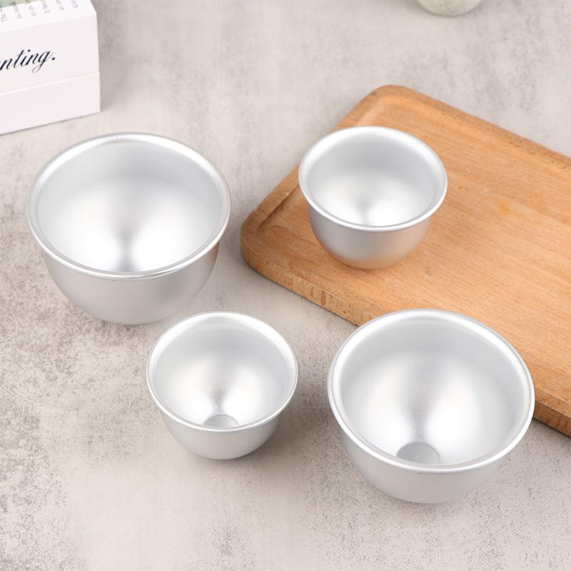 1ks Hliníková slitina Hluboká půlkruhová forma na dort Pánev Šaty pro panenku Dortová dekorace