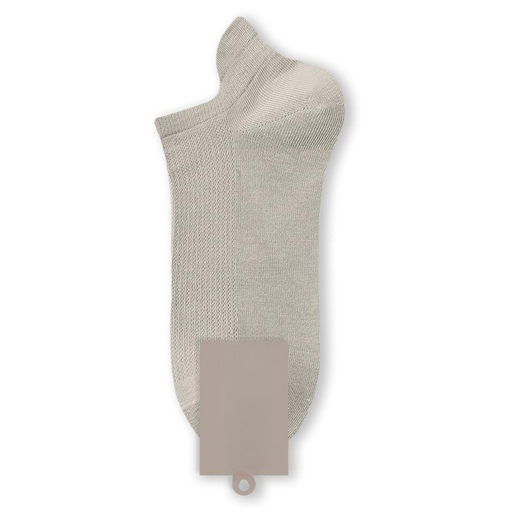 Men's Summer Thin Cotton Mesh Boneless Deodorant Sweat Absorbing Breathable Heel Socks