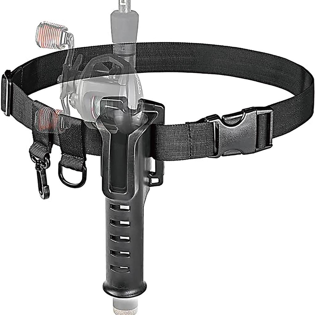 Portable Fishing Rod Holder Waist Belt for Rock Fishing