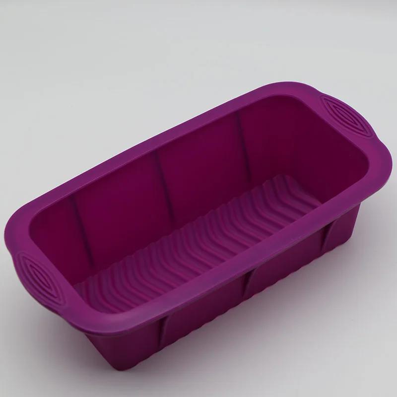 Rectangular Silicone Mold Baking Tools Candy Toast Mould Easter Bread Baking Tool DIY Kitchen Supplies Cake Bakeware Pan