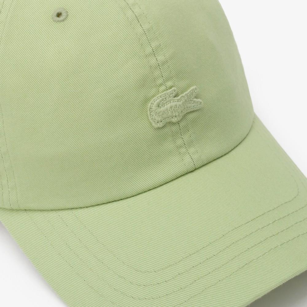 Lacoste Unisex Washed Basic Color Croc Ball Cap RK209E-56GUYB