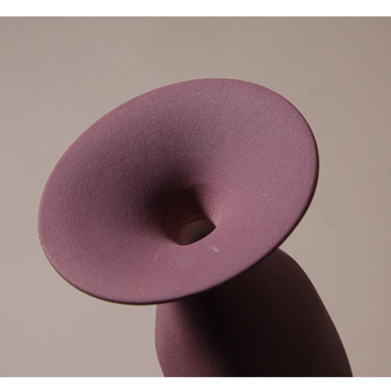 1 Stück nordischen Stil Morandi Farbe Porzellan Vase kreative Innendekoration Zuhause Wohnzimmer Dekor Blumenarrangement Blumenbehälter
