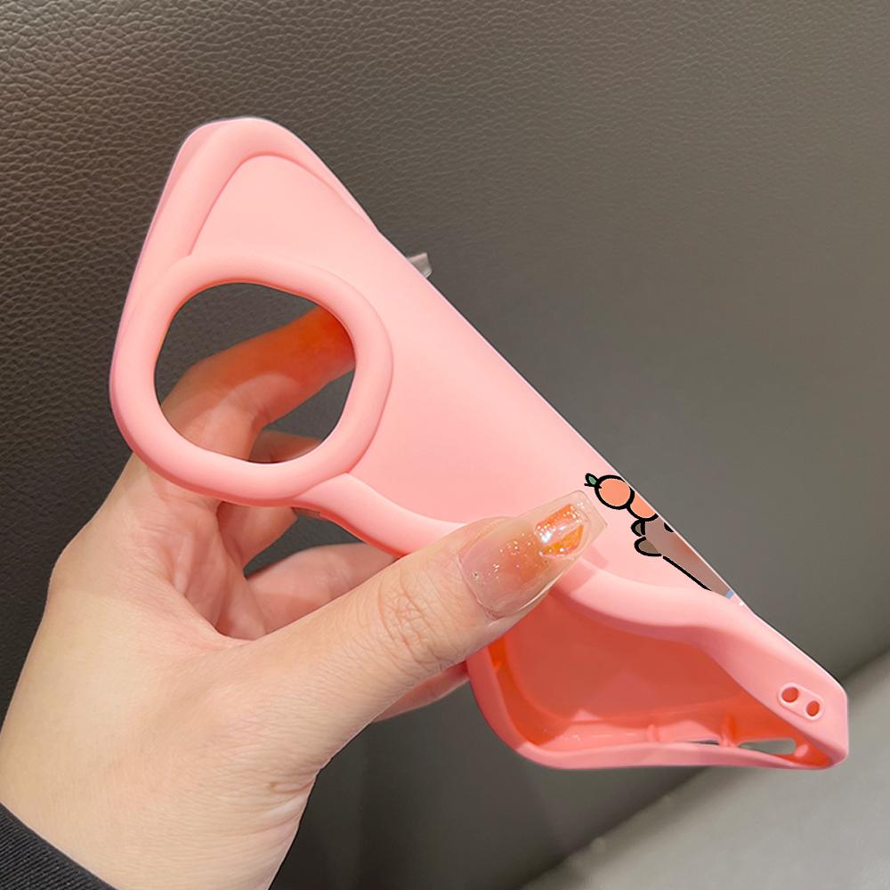 Silikonový kryt Big Wave Edge z měkkého silikonového materiálu Macaron, nárazuvzdorný ochranný gumový kryt pro OPPO Reno Realme Infinix Tecno