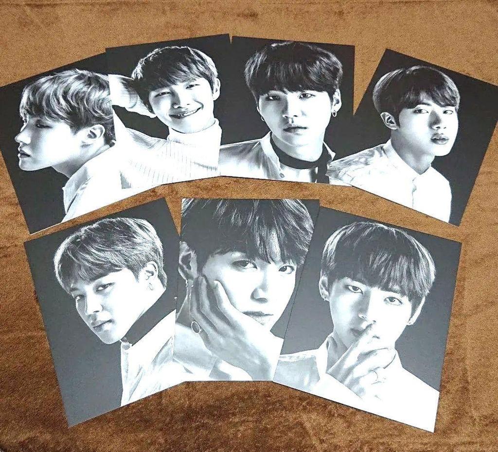 [USED] BTS Official Premium Postcard Set (7 cards)
