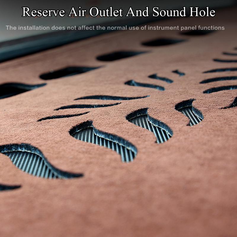 For Toyota Land Cruiser Prado J90 90 120 1996 - 2002 GXL Suede Dashmat Dash Mat Dashboard Cover Anti-sun Sunshade Accessories