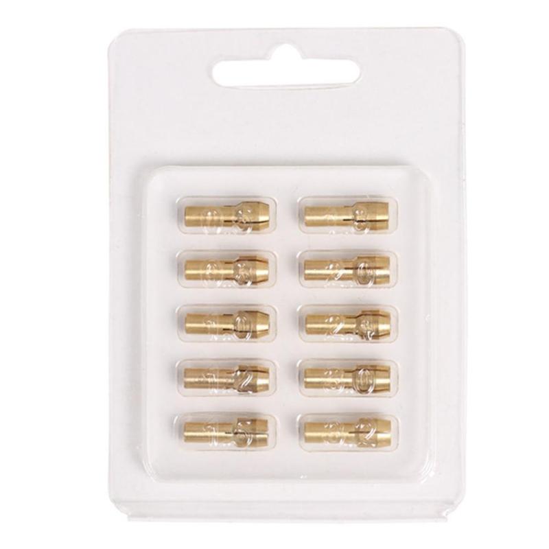 1/3set Mini Brass Copper Collets Chucks for Twist Drill Motor Shaft Grinder 0.5mm-3.2mm Quick Chuck Set Hot Sale