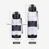 1000/700ML Athletic Water Bottle Spacious Drink Bottle for Outdoor Use Athletic Travel Lightweight Leak-proof Plastic Cup Drinkware