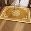Donghu WestFacing Door Mats, Earth Yellow Floor Mats, Light Luxury Carpets, NoWash, DirtResistant And Cutting Entrance Mats