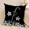 NNier Automata Lunar Tear Cushion Cover Soft Plush Fabric DoubleSided Printed Sofa Cushion Cover for All Seasons Home Decor