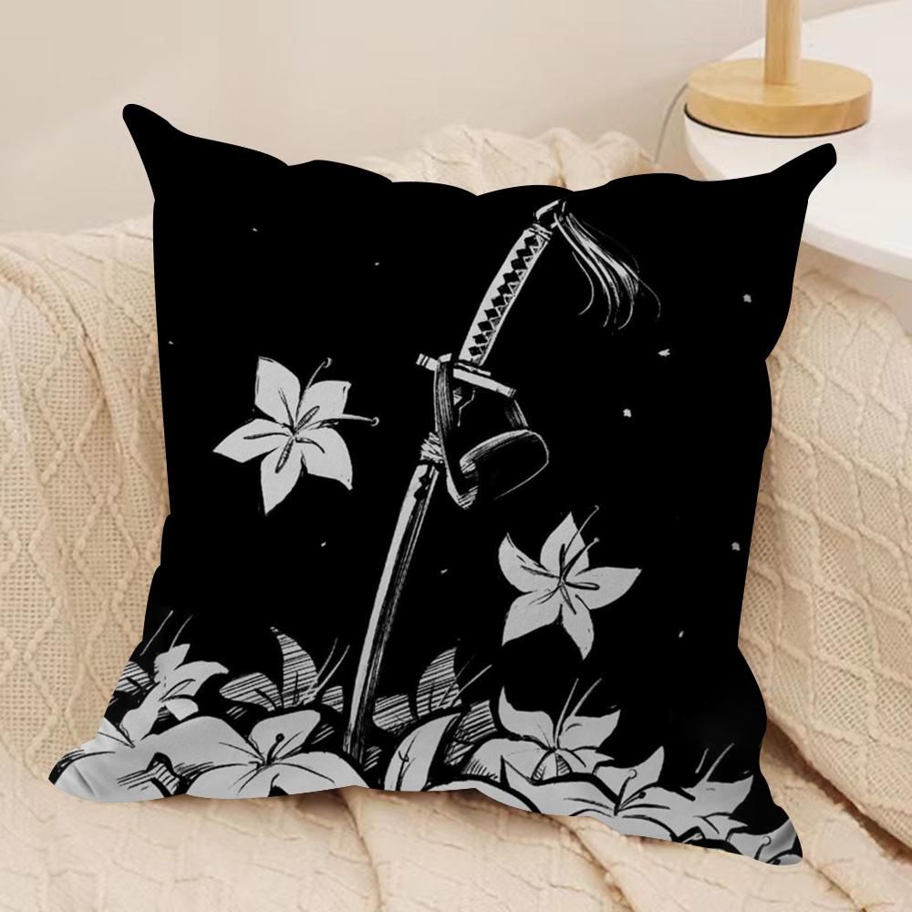 NNier Automata Lunar Tear Cushion Cover Soft Plush Fabric DoubleSided Printed Sofa Cushion Cover for All Seasons Home Decor