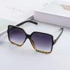 Occhiali da sole quadrati oversize per donna e uomo Occhiali da vista con protezione UV Occhiali da sole retrò con montatura grande Tonalità alla moda