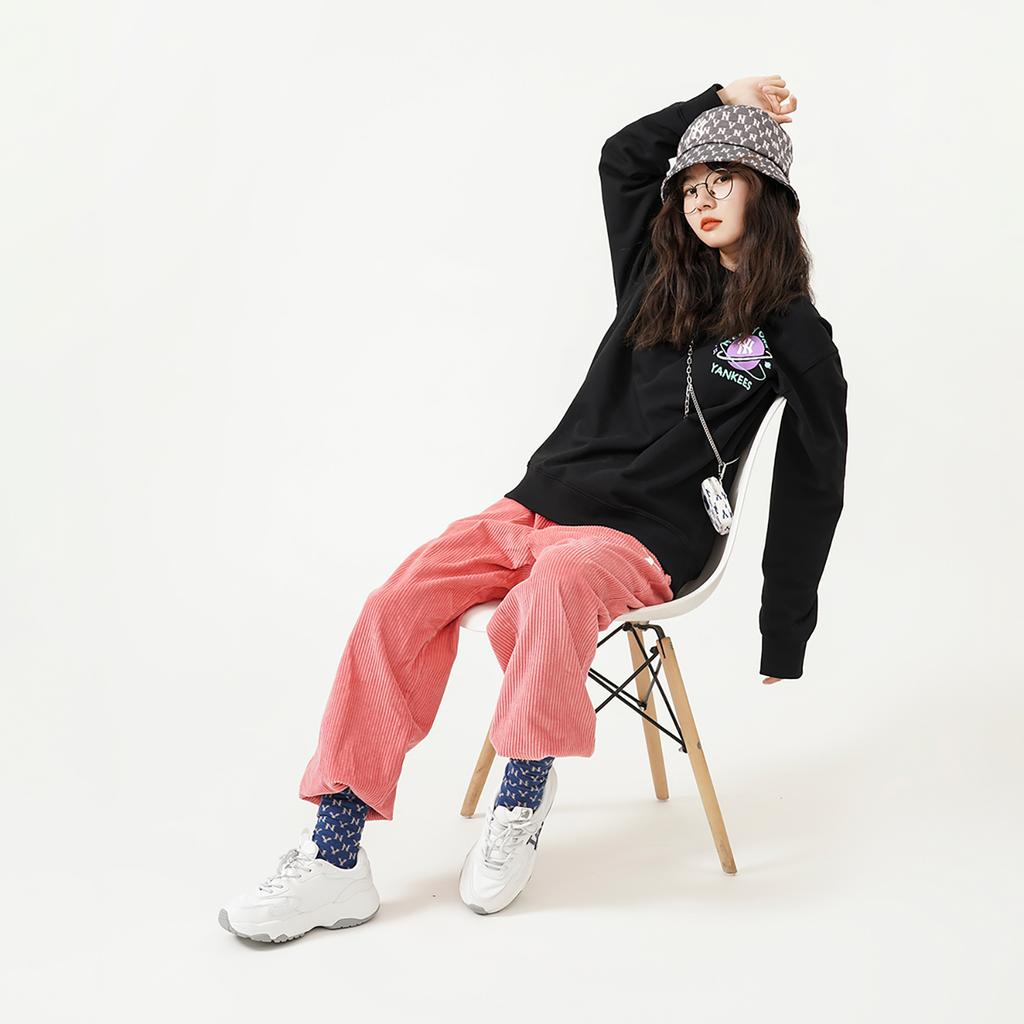 New MLB New York Yankees Sweatshirts Unisex Black 3AMTL0121-50BKS