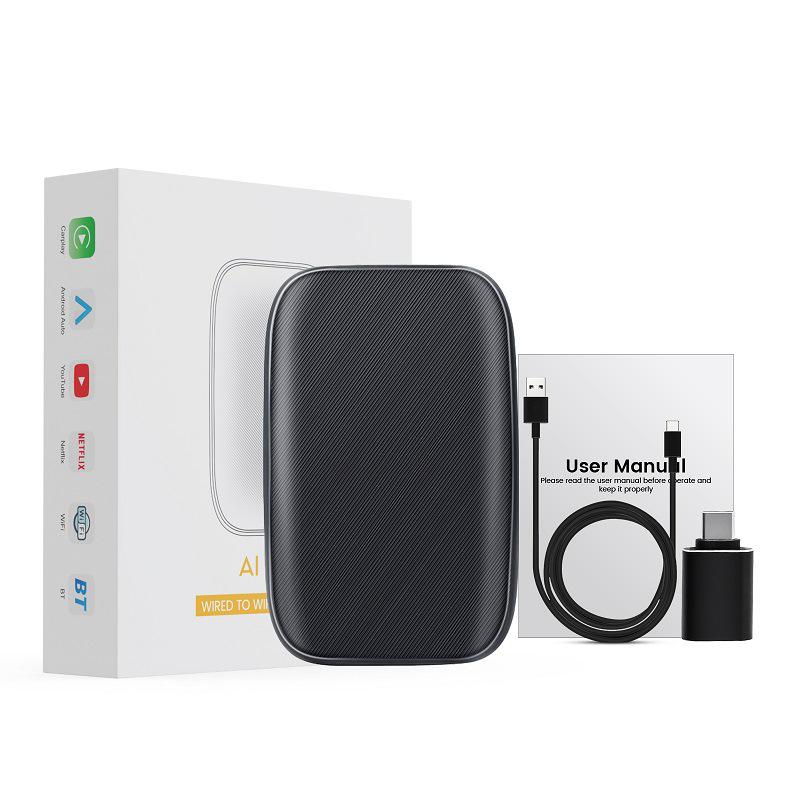 Universal Wireless CarPlay and Auto Adapter for Original Wired Car Systems