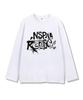 NESPA STUDIO Ink Garments Layered Long Sleeve T-Shirt 3 Colors [Nspr_6002]