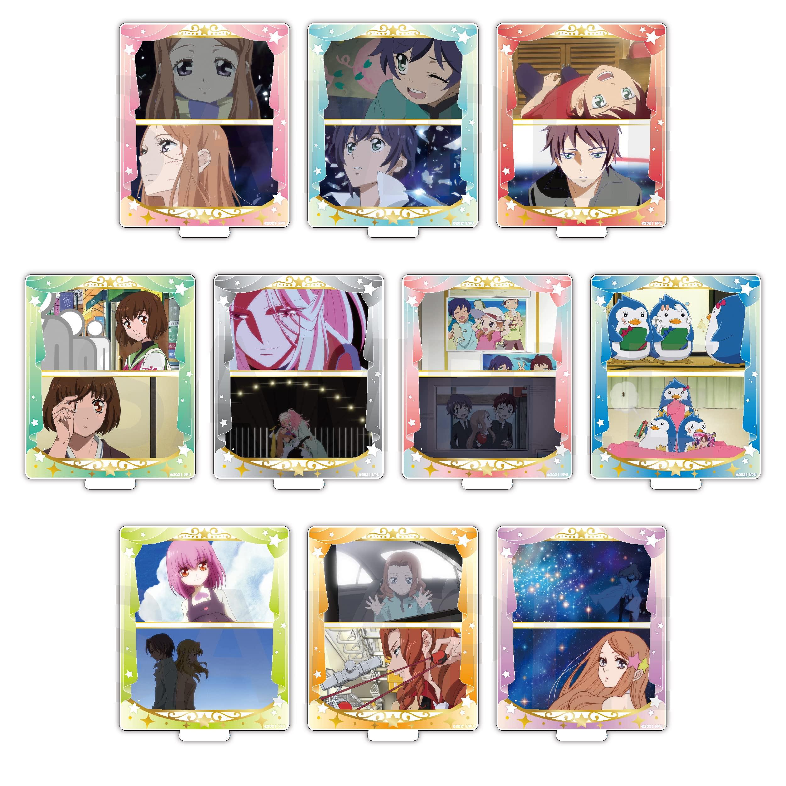 

Mawaru Penguindrum famous scene acrylic stand collection 10 pieces BOX