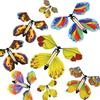 5/6/10pc Flying in the Book Fairy Rubber Band Powered Wind Up Great Surprise Birthday Wedding Card Gift Butterfly Card Magic Toy