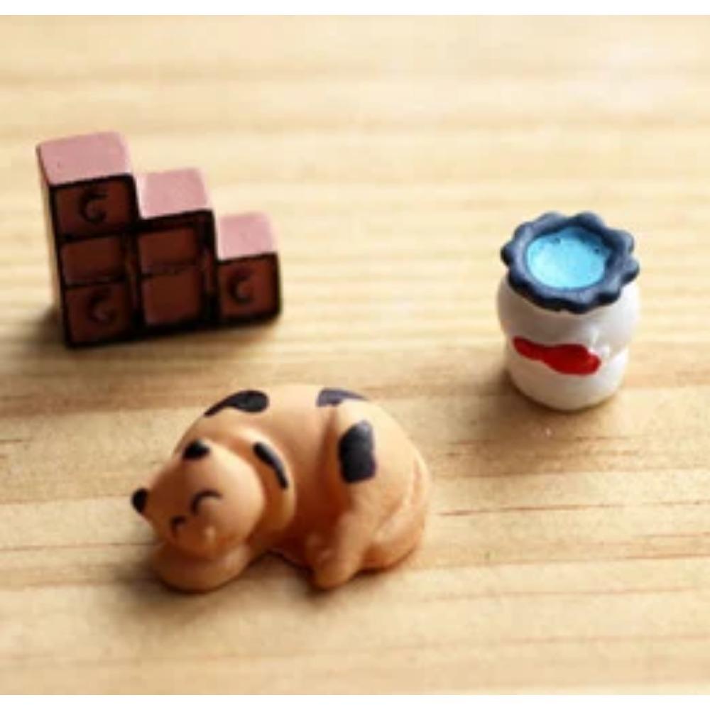 Мини-животные 3 фигурки Маленькая утка Птица Фея Сад Миниатюрный ландшафт Террариум — фото 47