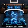 Tottenham Hotspur Design Bett Bettwäsche Set 1 Bettbezug + 2 Kissenbezüge Weich Atmungsaktiv Haushalt Bettwäsche