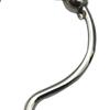 12PCS Shower Curtain Hooks Rustproof Metal Iron Double Sided Bath Curtain Hook Rings for Bathroom Bl