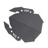 Windscreen Wind Deflector Black Aluminum Alloy Wind Resistance Reduction Lightweight Motorbike Windshield For MT‑15