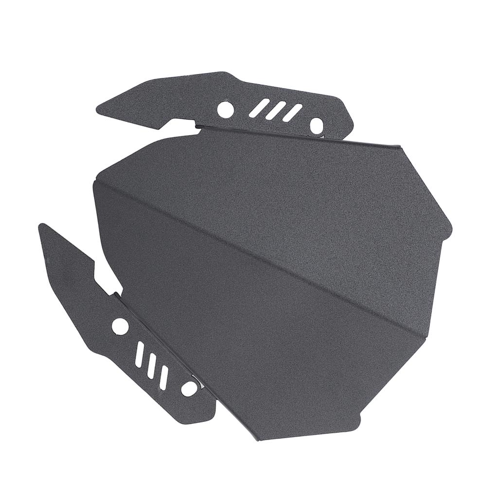 Windscreen Wind Deflector Black Aluminum Alloy Wind Resistance Reduction Lightweight Motorbike Windshield For MT‑15