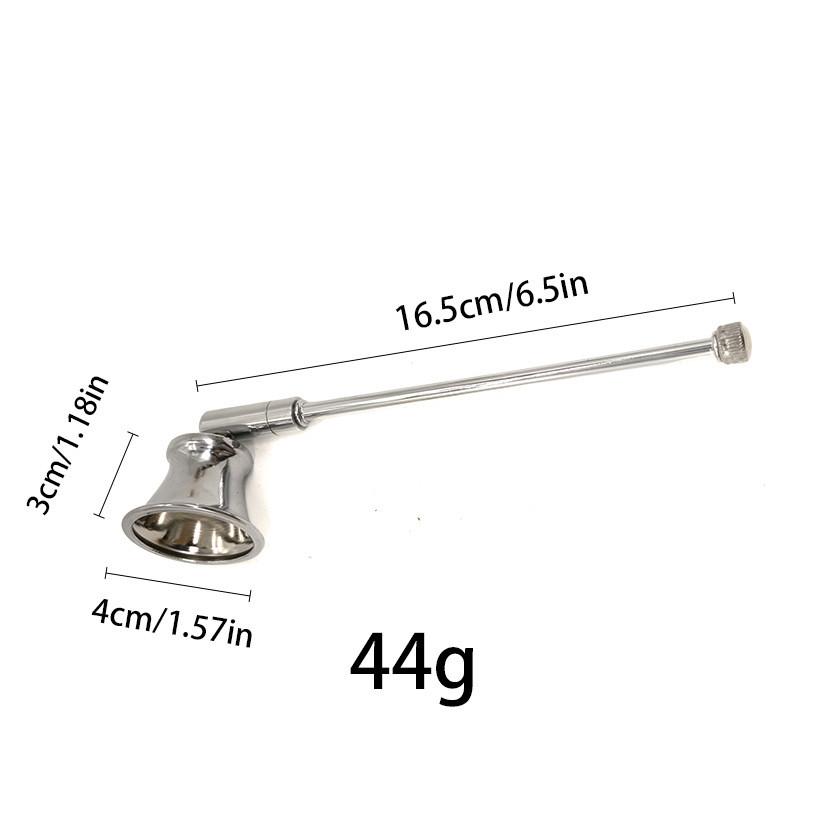 Metal Candle Snuffer With Handle For Home Decor And Candle Safety