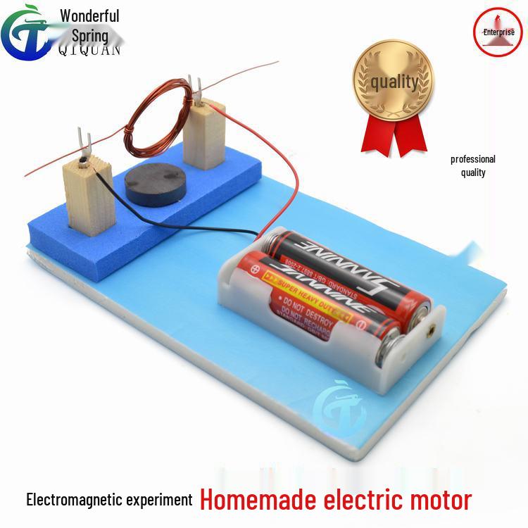 DIY Electric Motor Kit: Electromagnetic Induction Experiment Toy for Creative Science Learning