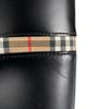 BURBERRY Nova Check Handbag black Women used