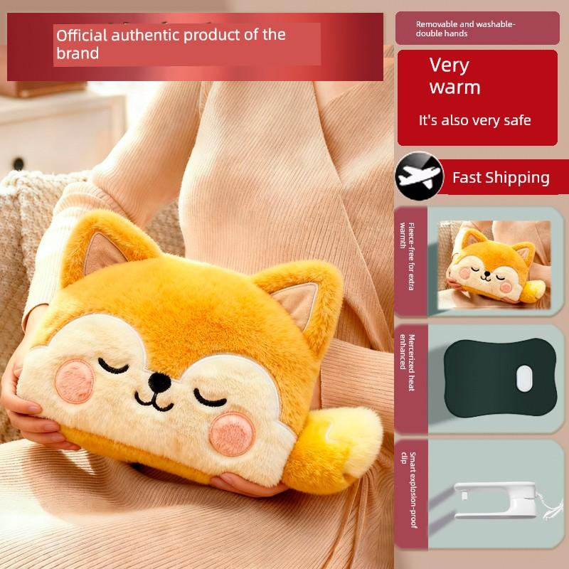 Heating Pad Rechargeable Stuffed Hot Water Bag