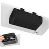 Car Sunglass Holder-Leather Magnetic Large Glasses Case,One-Handed Eyeglass Clip,Universal Auto Sun Visor Accessories