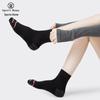 Sport's House Women's Mid-Tube Fitness Socks - Towel Bottom, Moisture-Wicking, Antibacterial, Deodorant, Breathable Sports Socks